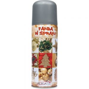 Farba w sprayu Aliga 250ml, Srebrna